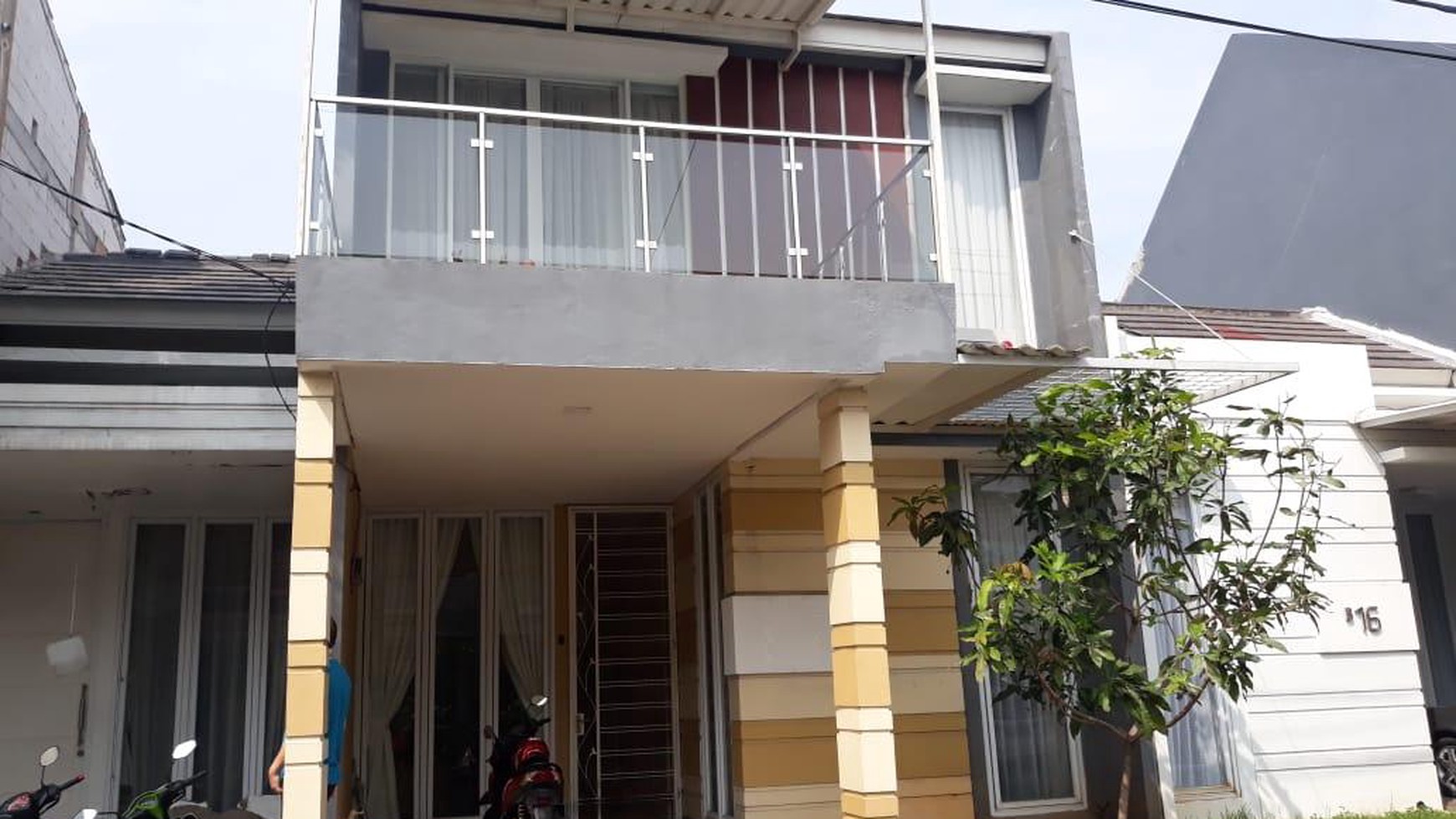 Rumah siap huni di cluster Palm Spring Pondok Aren Bintaro TangSel.