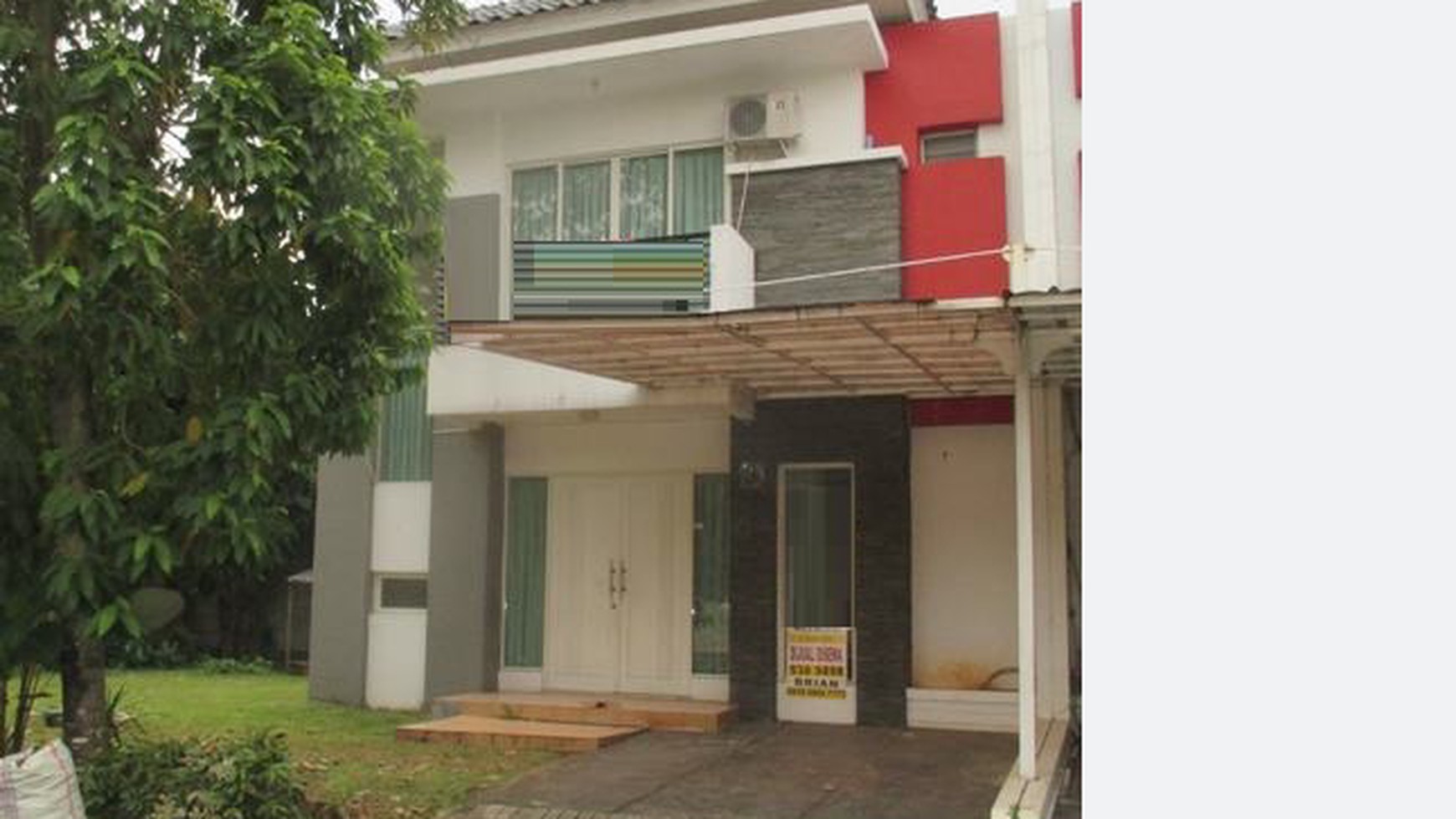 dijual rumah strategis, luas, parkiran juga luas, posisi huk, murah, siap huni residence one cluster ruby, serpong bsd city