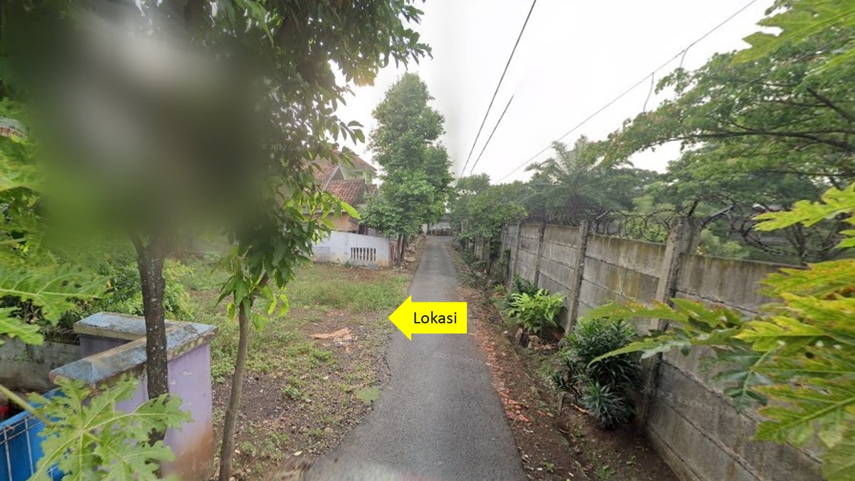 Kavling di Jalan Pulo Belakang, Leuwinanggung, Tapos, Depok 