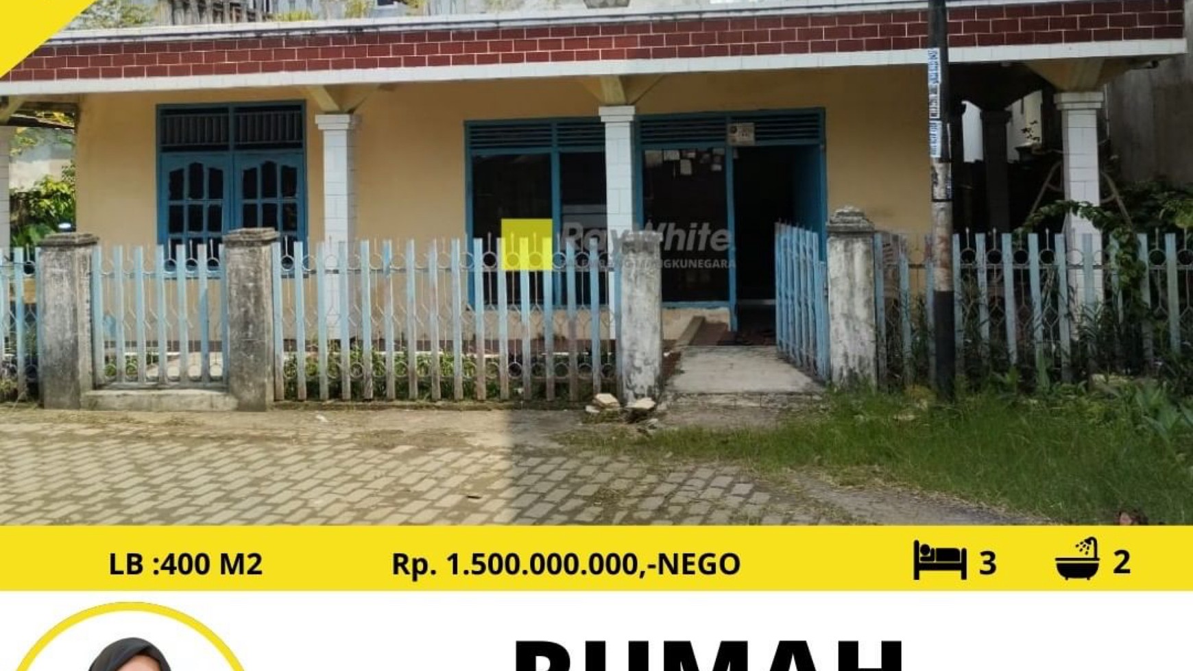 Rumah murah jual cepat cocok untuk keluarga besar