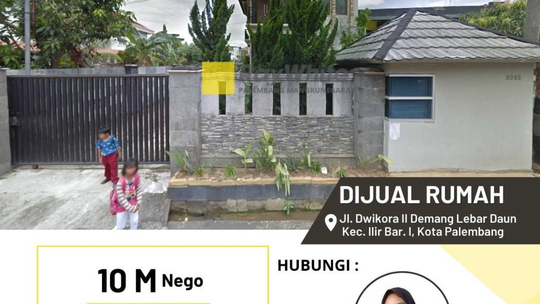 Rumah Mewah tengah kota Pempek