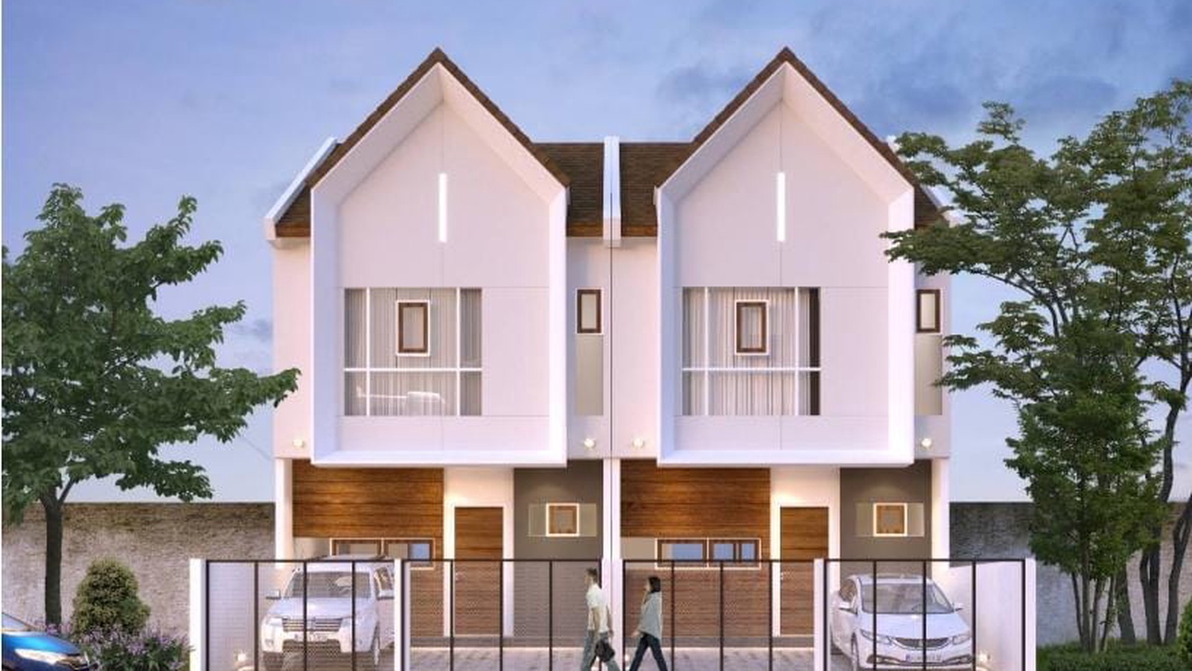 Dijual Rumah Bukit Palma Citraland Surabaya  - RAYA Luar Cluster New Modern 2 Lantai 