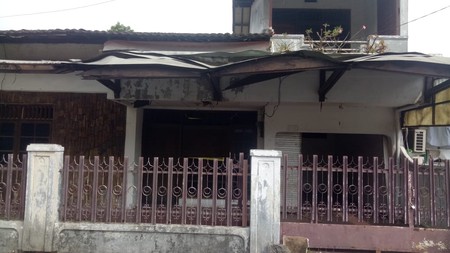 Rumah Tua 1 lantai hitung tanah (Ngantong),Sudah ada Gambar  Desain di Duren Sawit Jakarta Timur