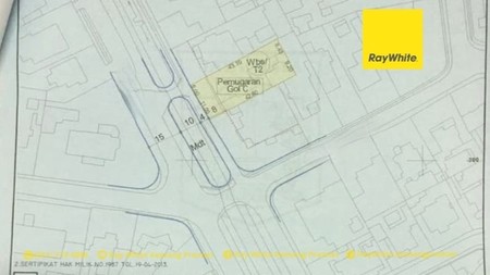 Tanah Strategis di Menteng