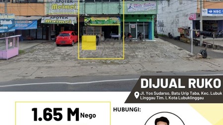 Ruko Murah Tengah Kota