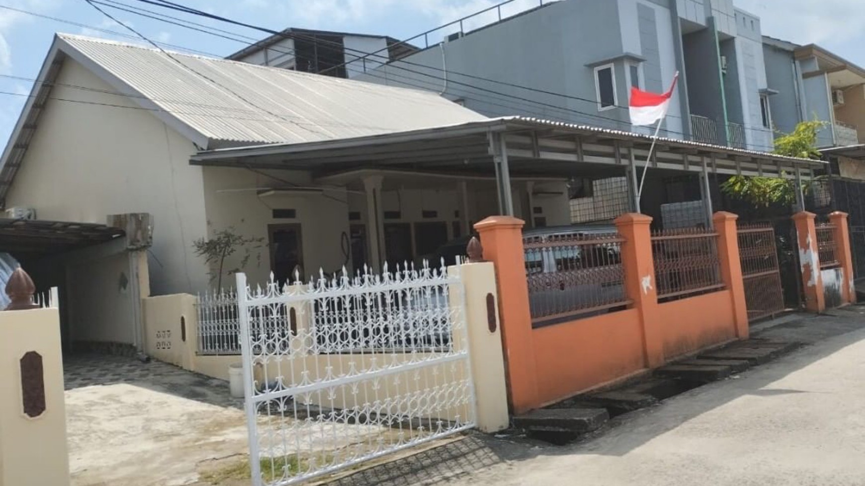 Rumah tengah kota Palembang 