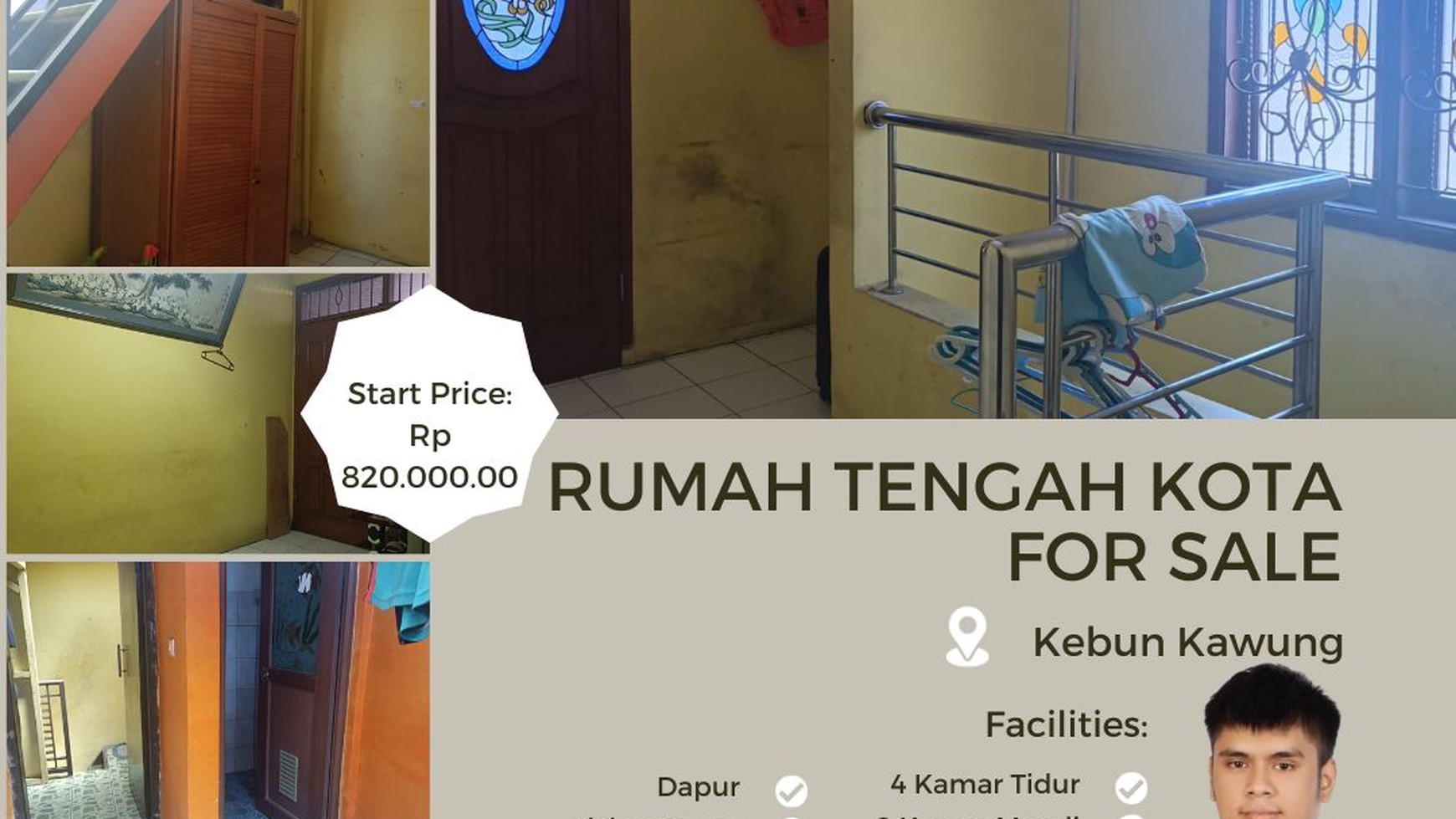 Rumah nyaman di Tengah Kota Bandung