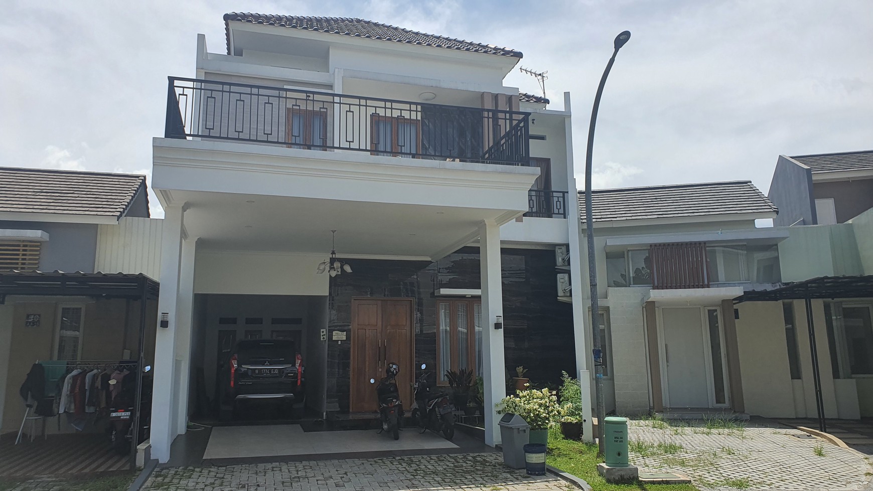 Rumah Bangunan Baru,2 lantai Semi Furnishes