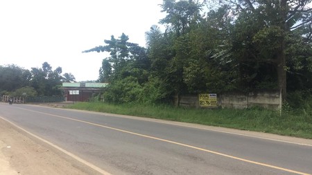 Tanah komersil dipinggir Jalan Lintas Tengah Sumatera jalan  Raden Gunawan Hajimena Lampung