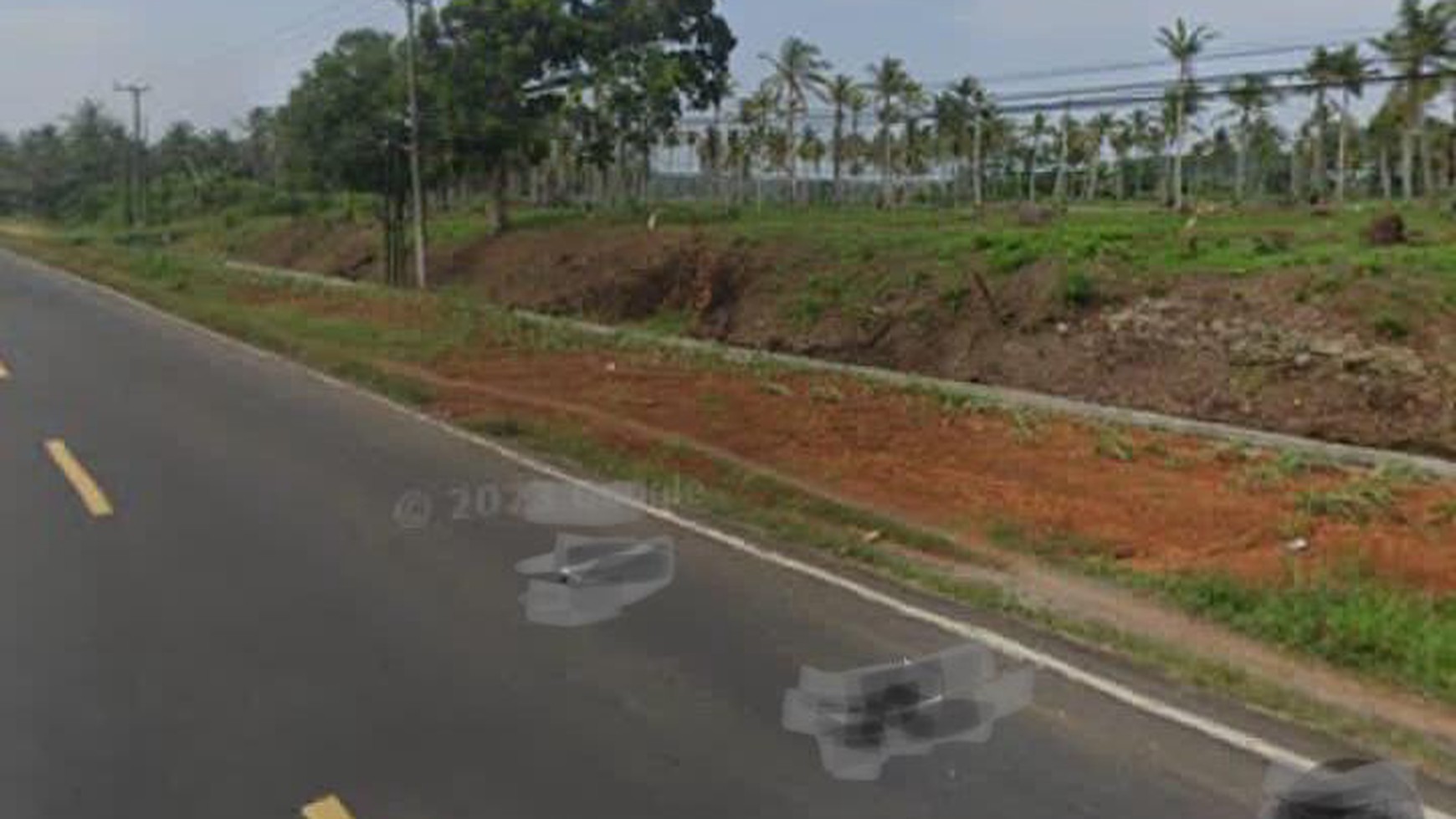 Tanah murah dipinggir Jalan TranS Sumatera Kalianda LuaS tanah 30.945 meter (3,1 ha)