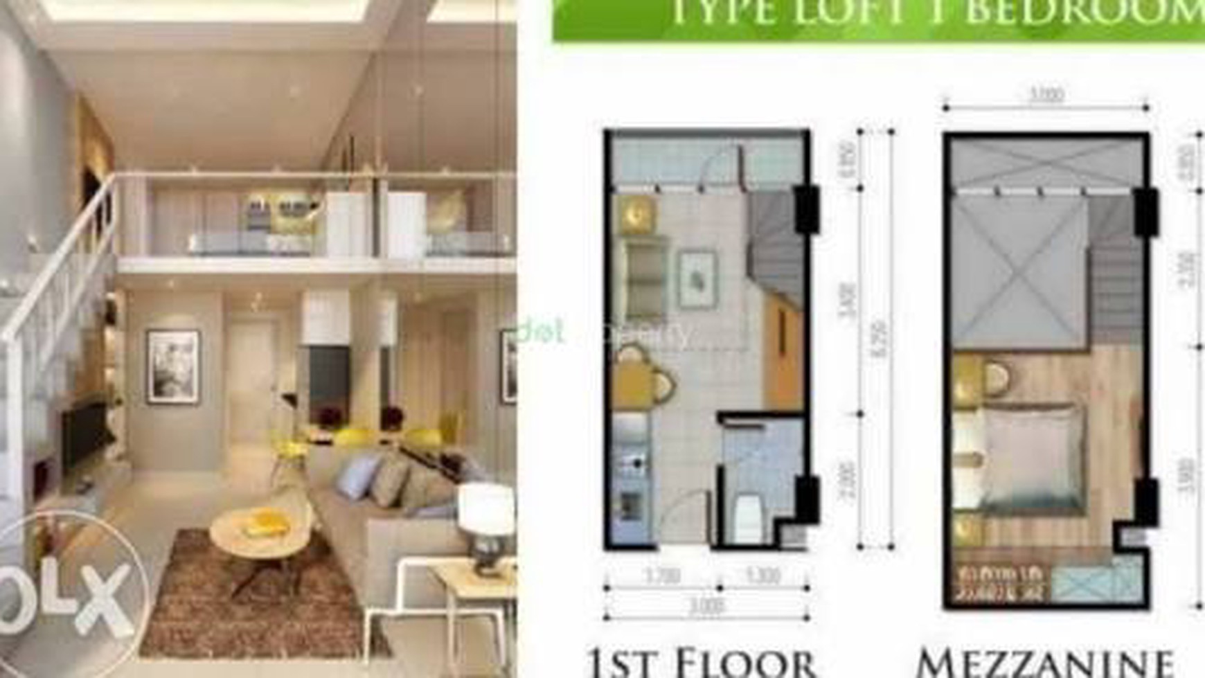 864. Dijual Apartemen Icon Mall Tower A