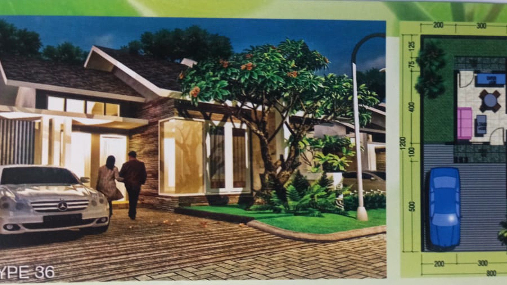 840. Dijual Rumah Southlake, Tambak Cemandi Sidoarjo