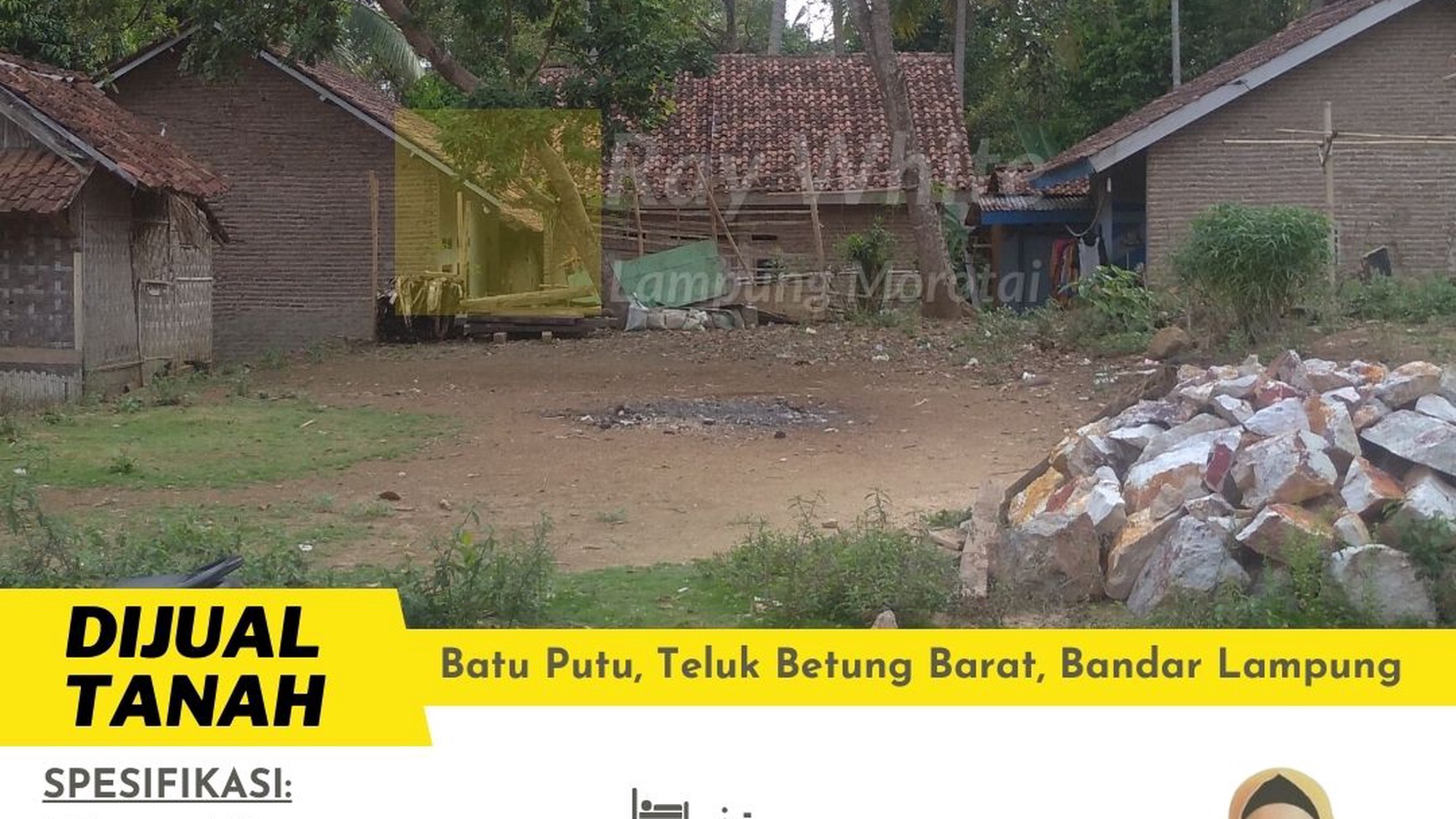 Dijual Tanah Murah daerah Batuputu