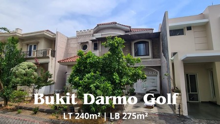 Langka Jarang Ada Rumah Mewah Bukit Darmo Golf Surabaya