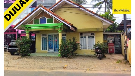 RUMAH PINGGIR JALAN DI WAY HALIM BANDAR LAMPUNG