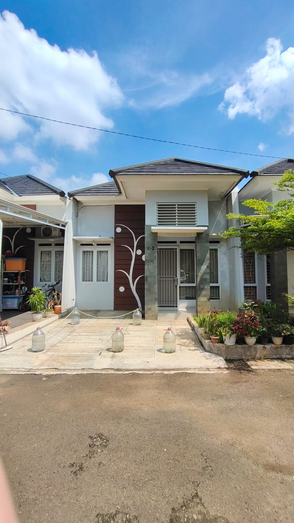 Rumah 6 menit ke Taman Tekno BSD City, cluster mandiri.