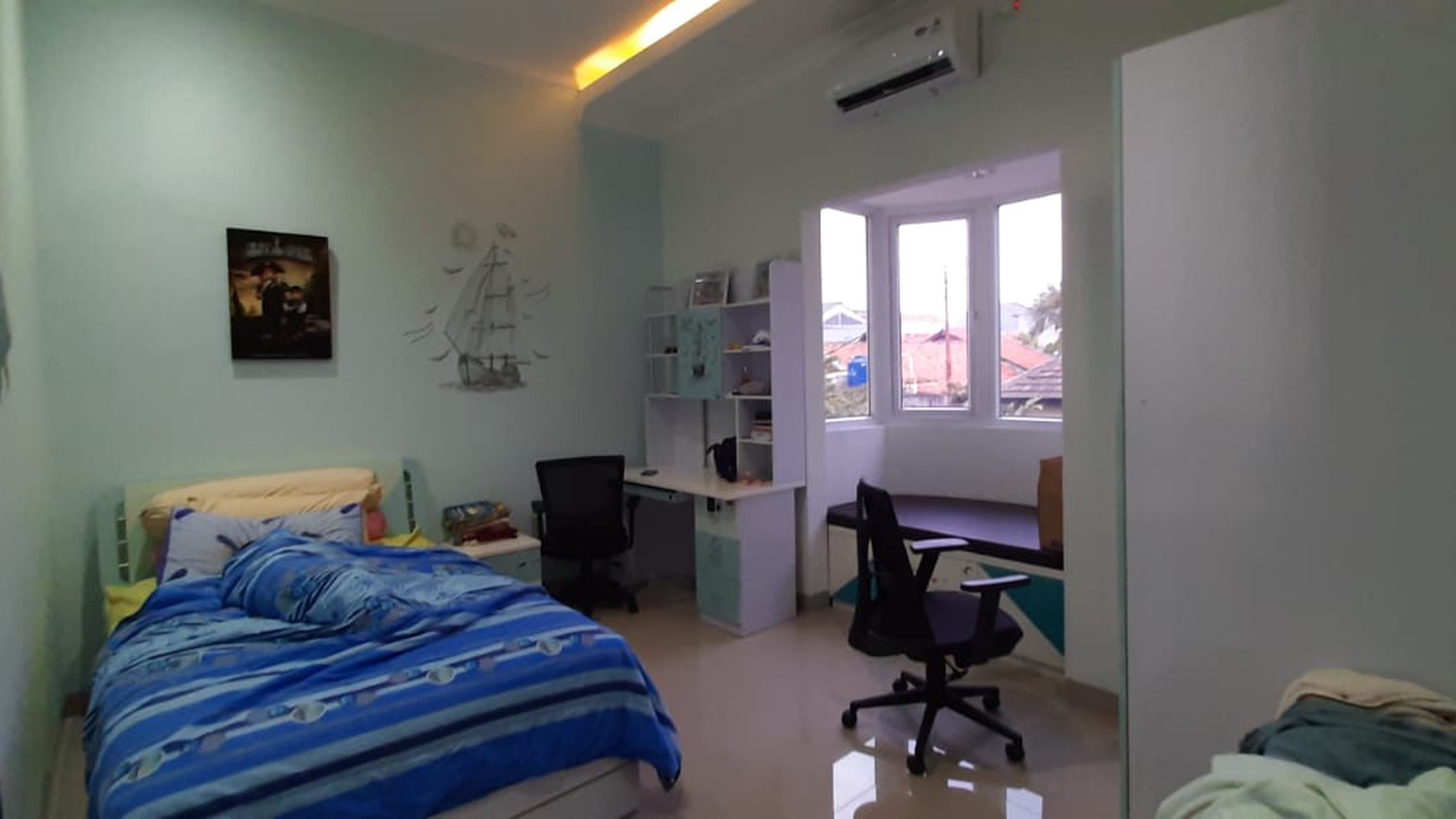 Rumah Baru Diarea Komp Unilever Rempoa 3lantai Plus Swimming Poll