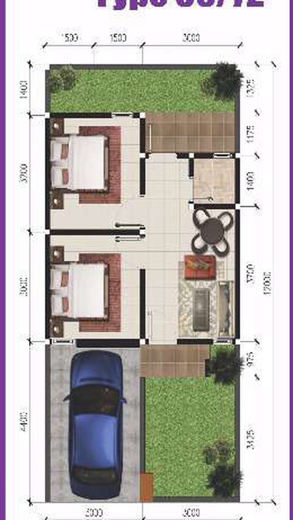 Rumah Baru Minimalis Siap Huni di Cibinong Bogor