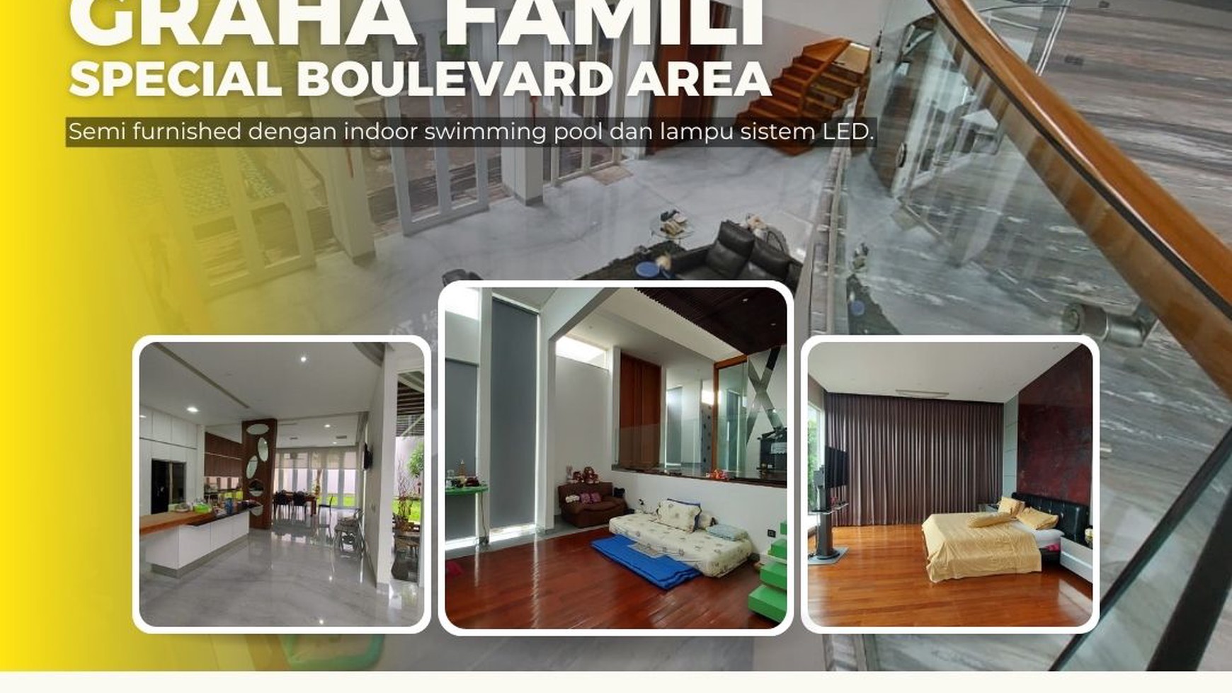 Rumah Modern Graha Famili (Special Boulevard Area), Surabaya Barat