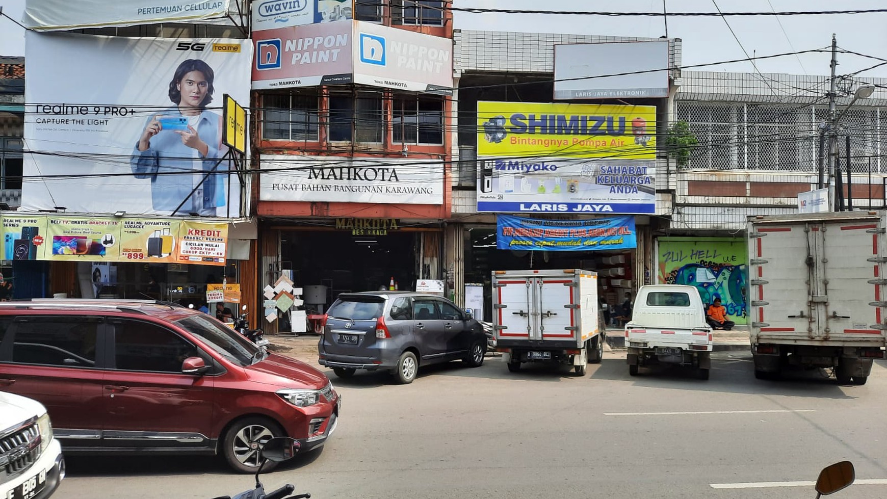 Ruko di Jl Tuparev, Karawang Barat