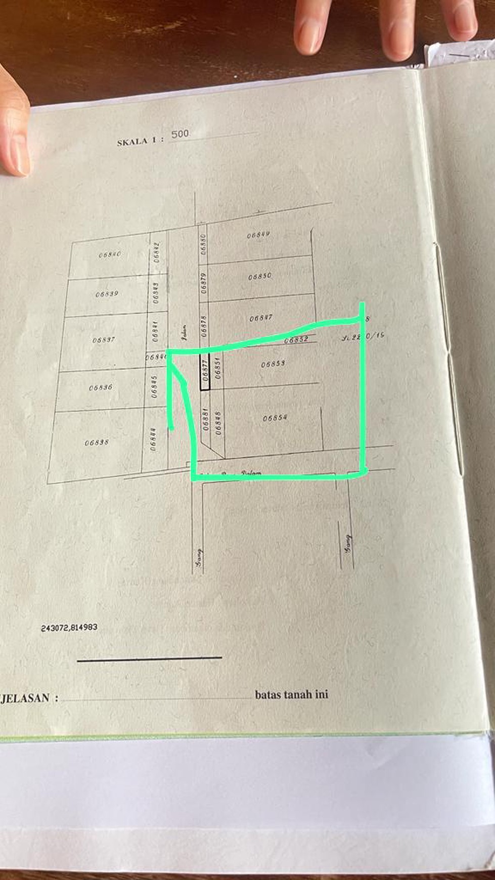 Dijual  Tanah Primadona  di JL Paus - Rawamangun Jakarta Timur