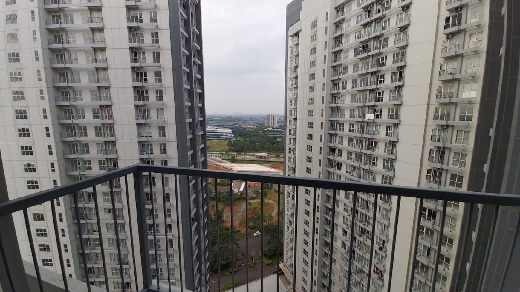 hanya 1 M saja jual cepat apartemen casa de parco bsd orchidea tower fully furnished harga dibawah pasararan