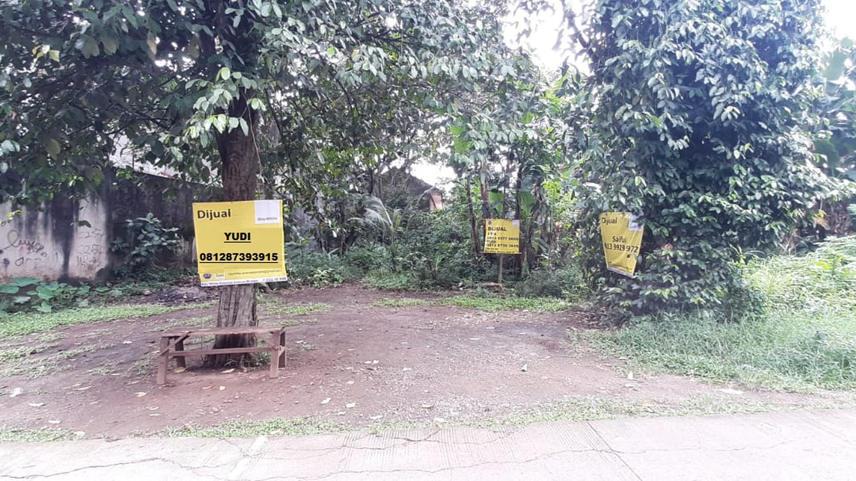 Tanah Keren Diarea Beji Depok Samping Kampus UI & Nempel Toll Cijago 