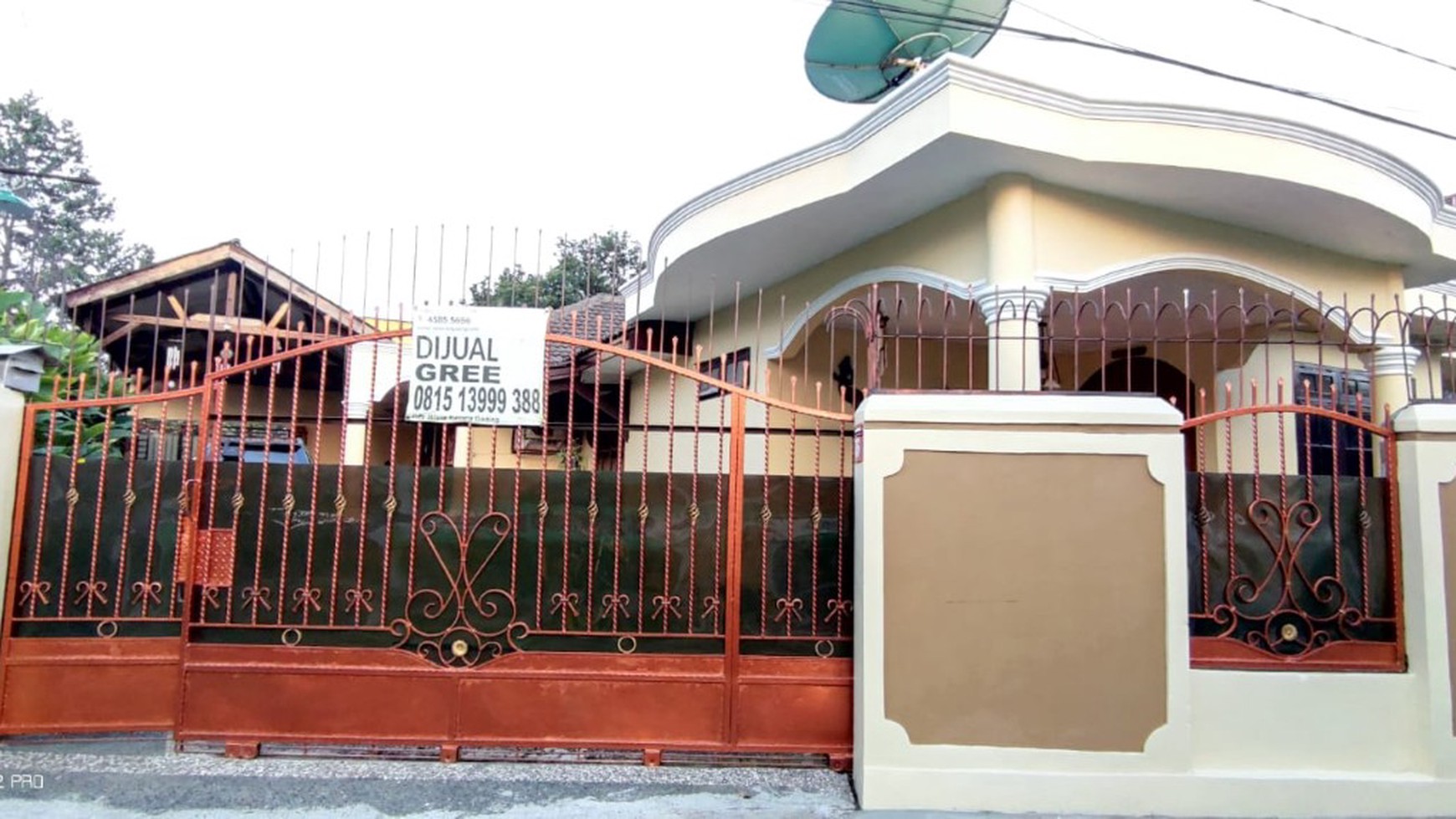 Rumah Batu Wadas, Condet  Luas 392m2