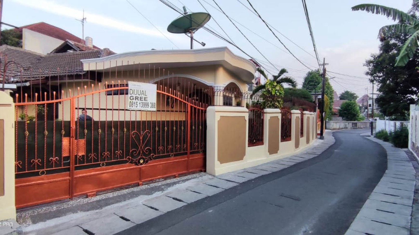 Rumah Batu Wadas, Condet  Luas 392m2