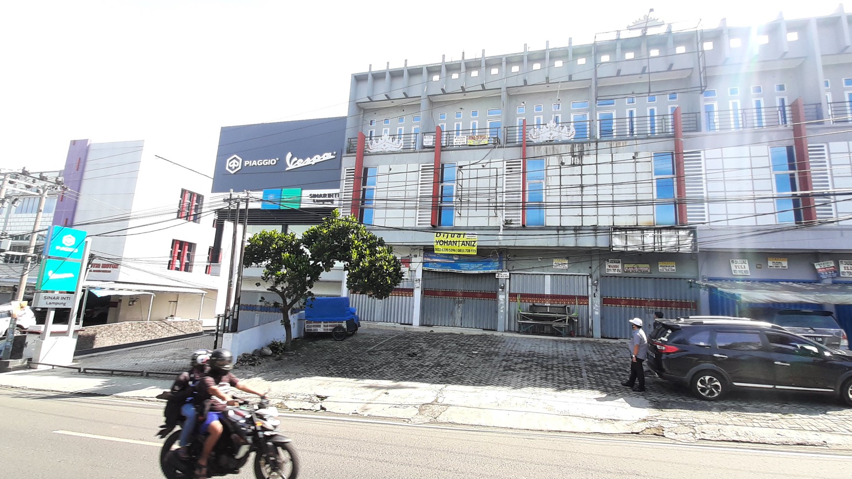 Dijual Ruko Murah 3 Lantai Di Kedaton Bandar Lampung