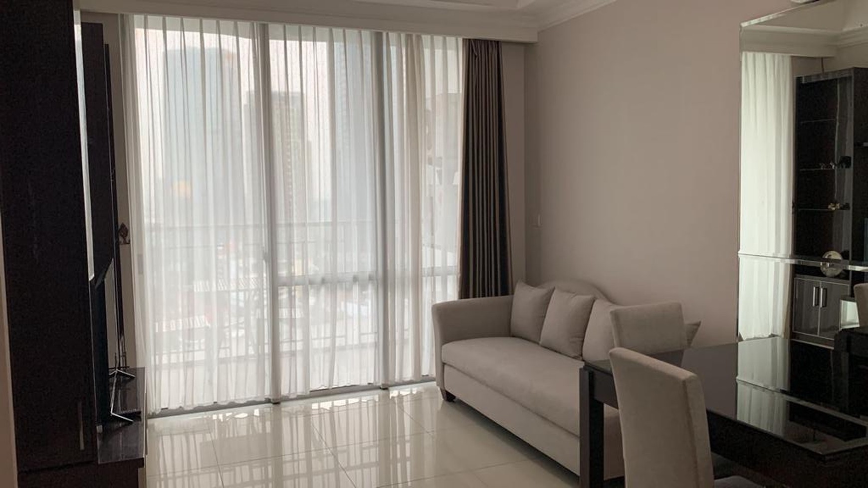 Apartemen Denpasar Residence, Tower Ubud 2 Bedroom, Di Atas Mall Kuningan City, Siap Huni 