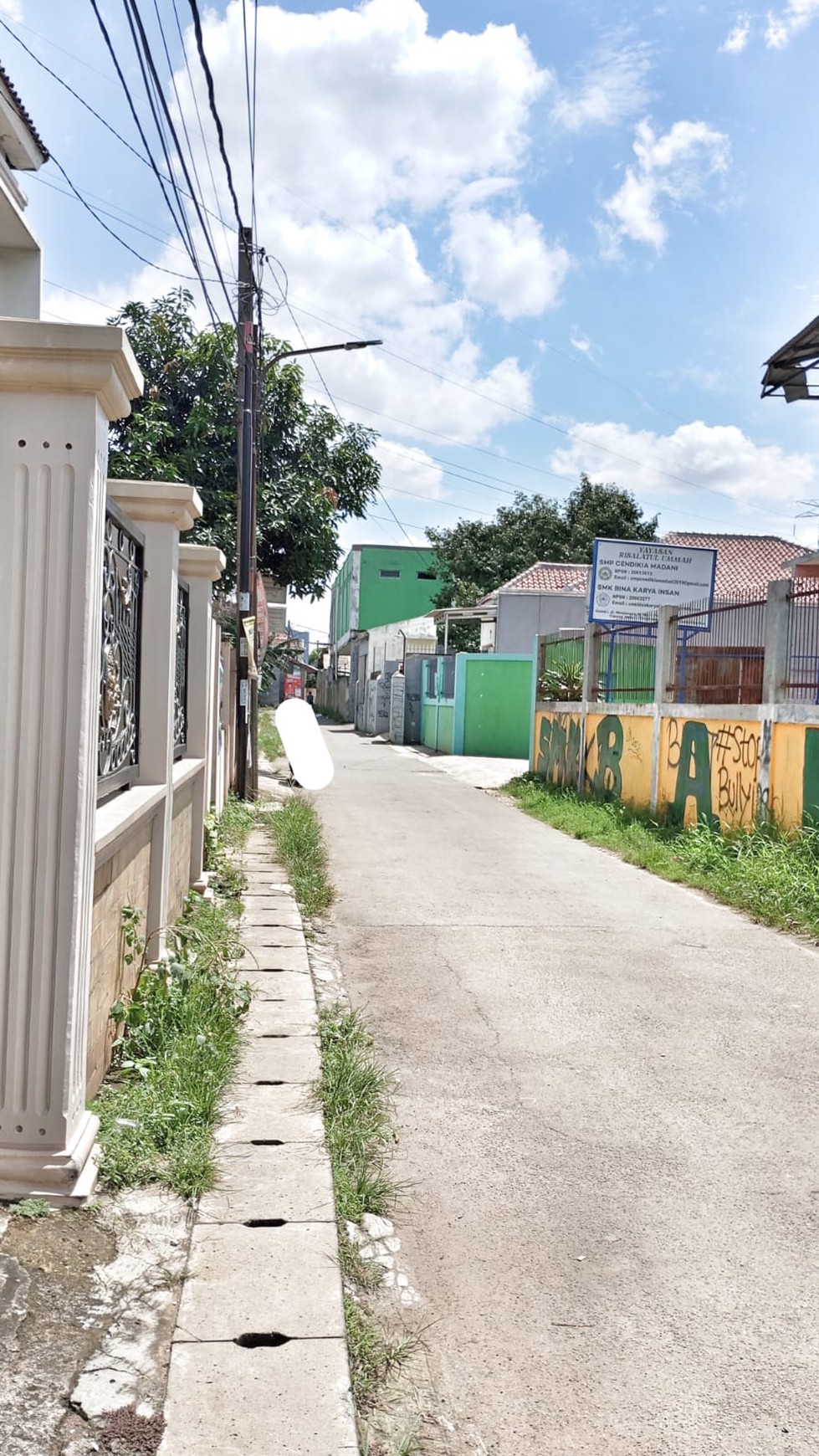 Rumah Asri Pinggir Jalan Dekat ke Stasiun Pondok Ranji #DG