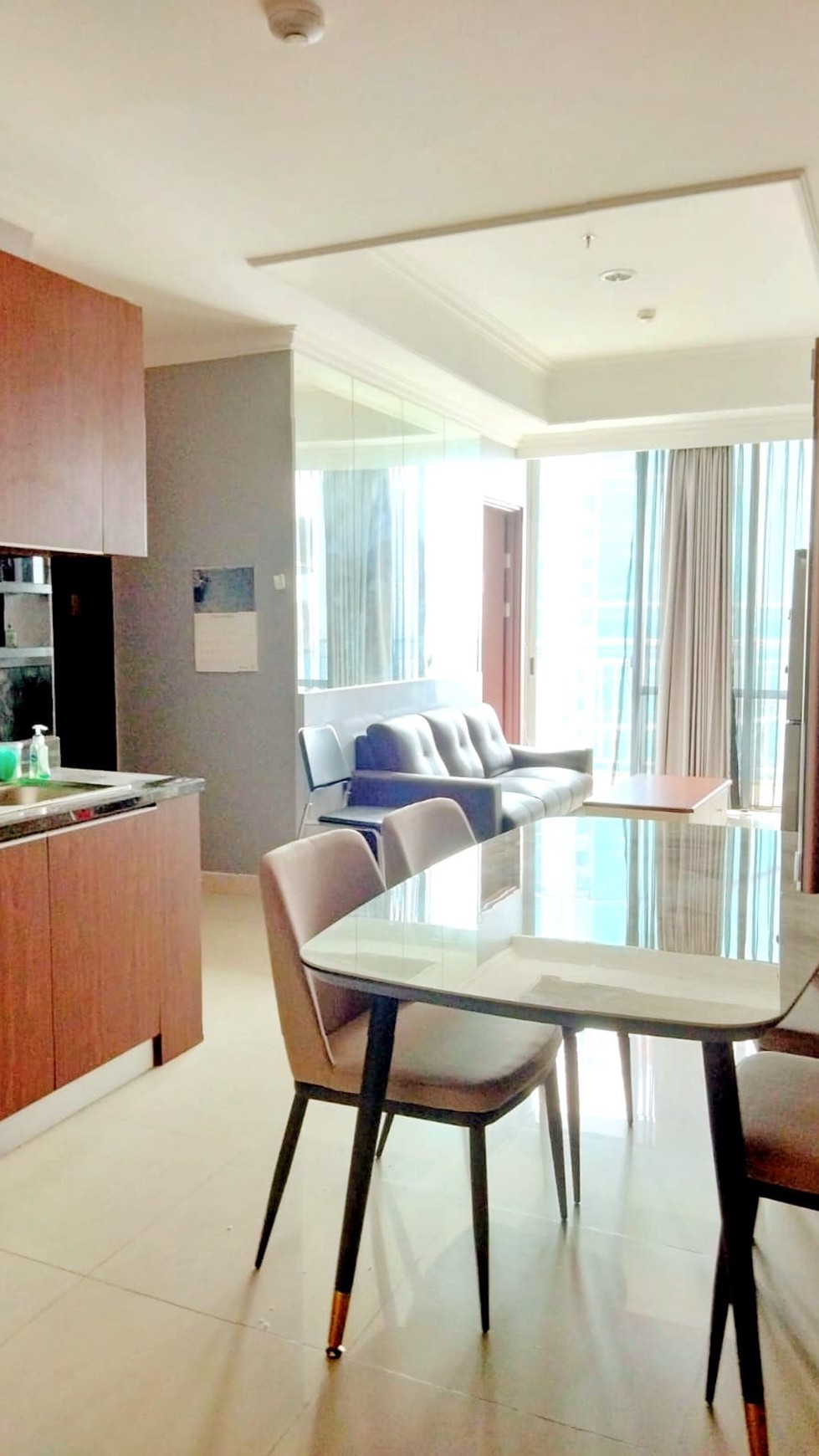 Apartemen Denpasar Residence, Tower Ubud 2 Bedroom, Di Atas Mall Kuningan City, Siap Huni 