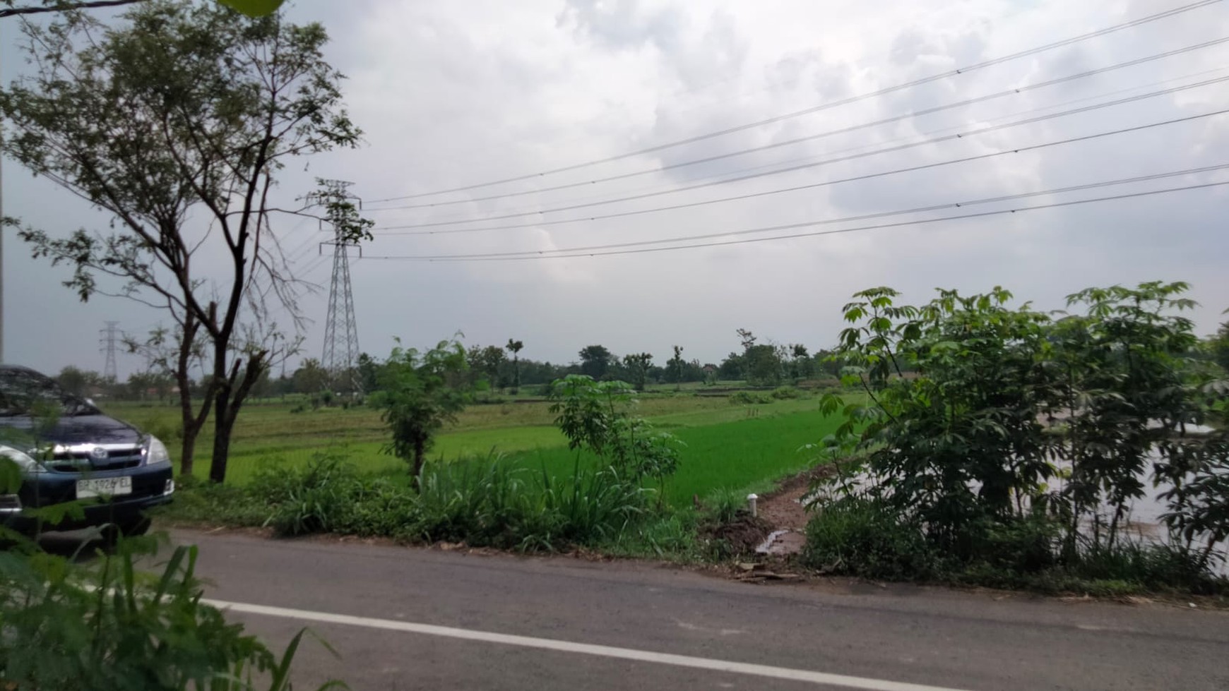 Tanah Sawah Luas 2475 Meter Persegi Lokasi Ketandan Klaten 