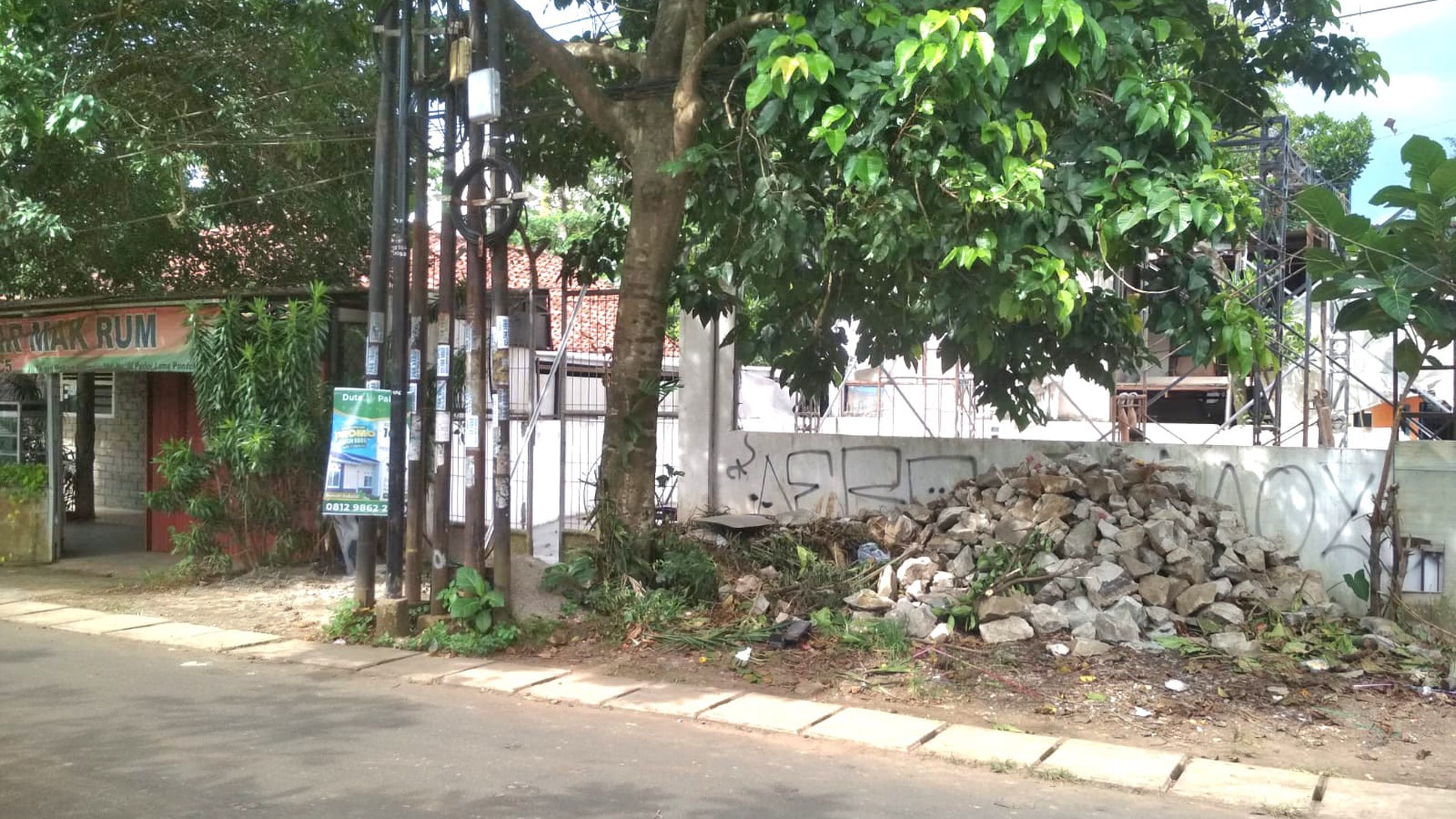 Kavling Siap Bangun dan Lokasi Strategis Pinggir Jalan @Pondok Aren