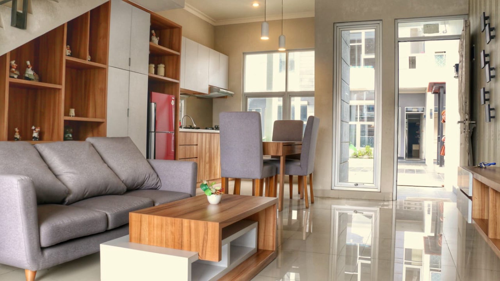 Rumah Minimalis Lux Furnished di Sayap Pasteur, Bandung