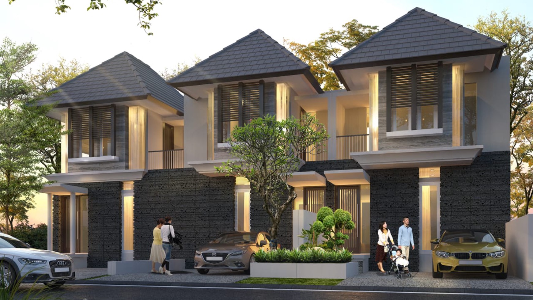 718. Rumah Baru Modern Rungkut Asri Timur, Surabaya