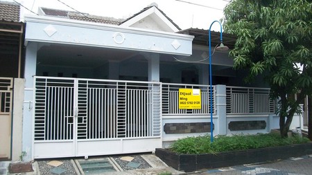 Rumah di Citra Alamanda Tropodo Sidoarjo, Bagus + Terawat, Row Jalan Lebar, Siap Huni - MG -