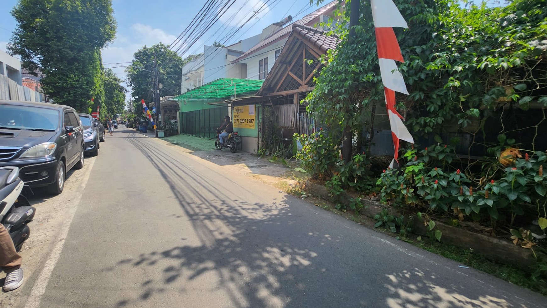 Rumah lama hitung Tanah di area Petogogan, Kebayoran baru, Jakarta Selatan 