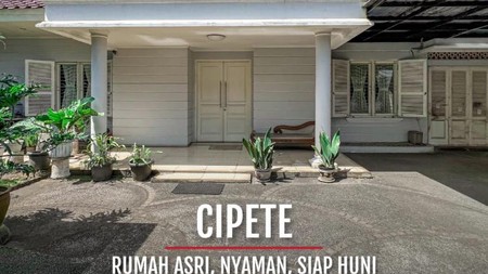 Rumah Mewah Lokasi Strategis Kondisi Siap Huni @Naim, Cipete Utara