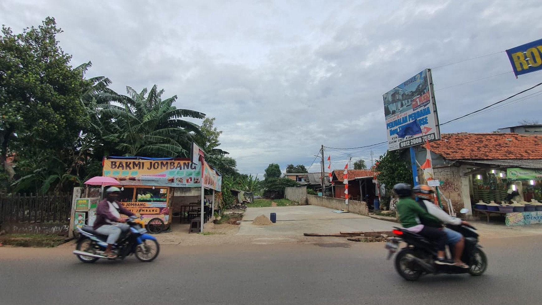 Tanah Pinggir Jalan Raya Jombang harga 7,7 juta per meter