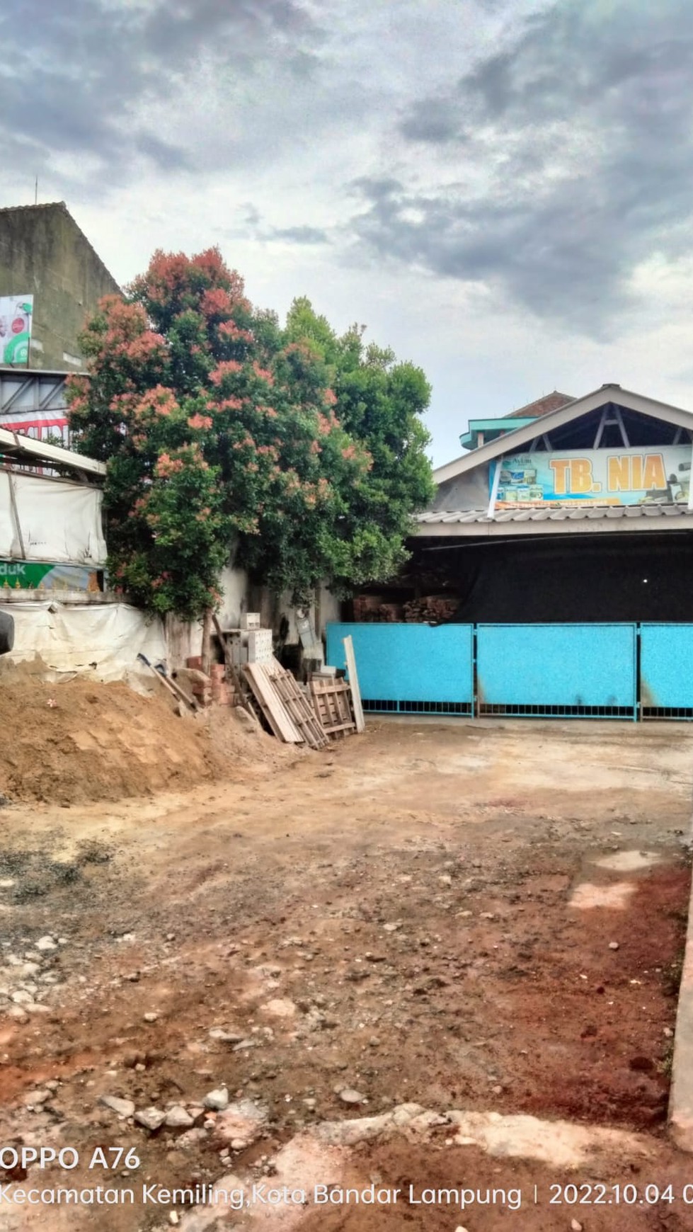 Dijual Tanah Bonus Bangunan di Kemiling Bandar Lampung