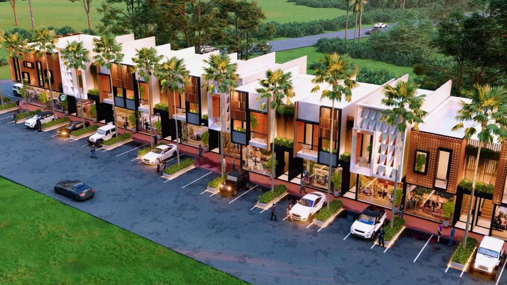 For Rent Yearly - Brand new commercial space in premium location Canggu ( Kayu Tulang - part 1 )