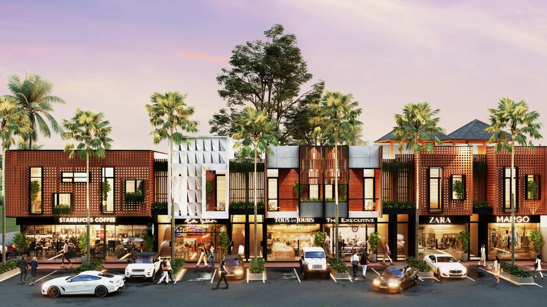 For Rent Yearly - Brand new commercial space in premium location Canggu ( Kayu Tulang - part 1 )