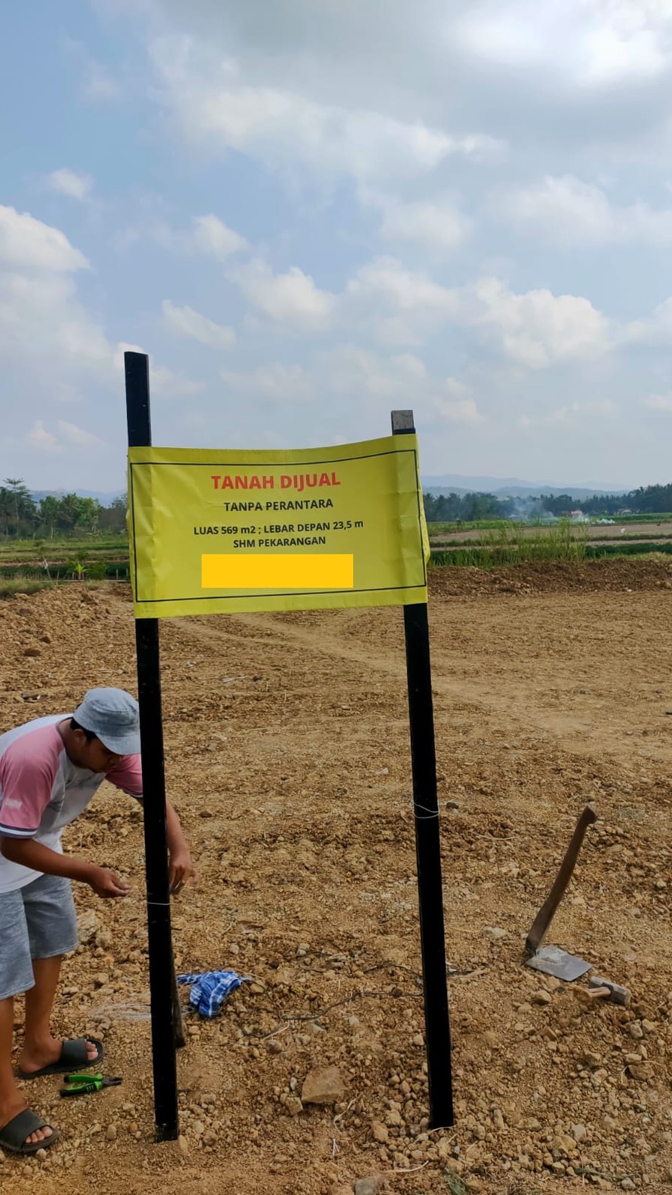 Tanah 569 Meter Persegi 5 km Timur Bandara YIA Kulonprogo 