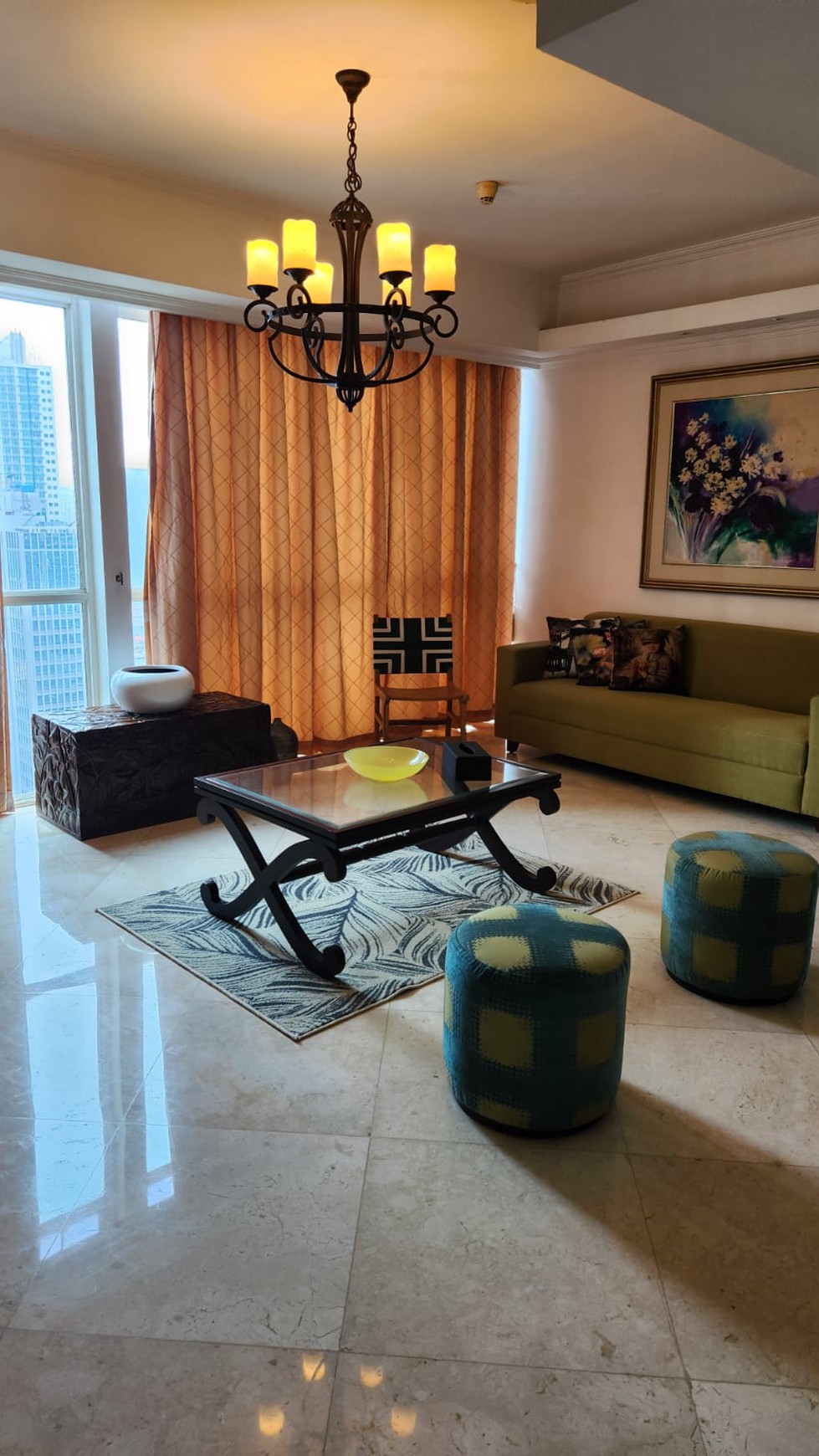 Apartemen Bellagio Residence 3 Bedrooms, Dekat Ritz Carlton, JW Marriott & One Satrio, Siap Huni 