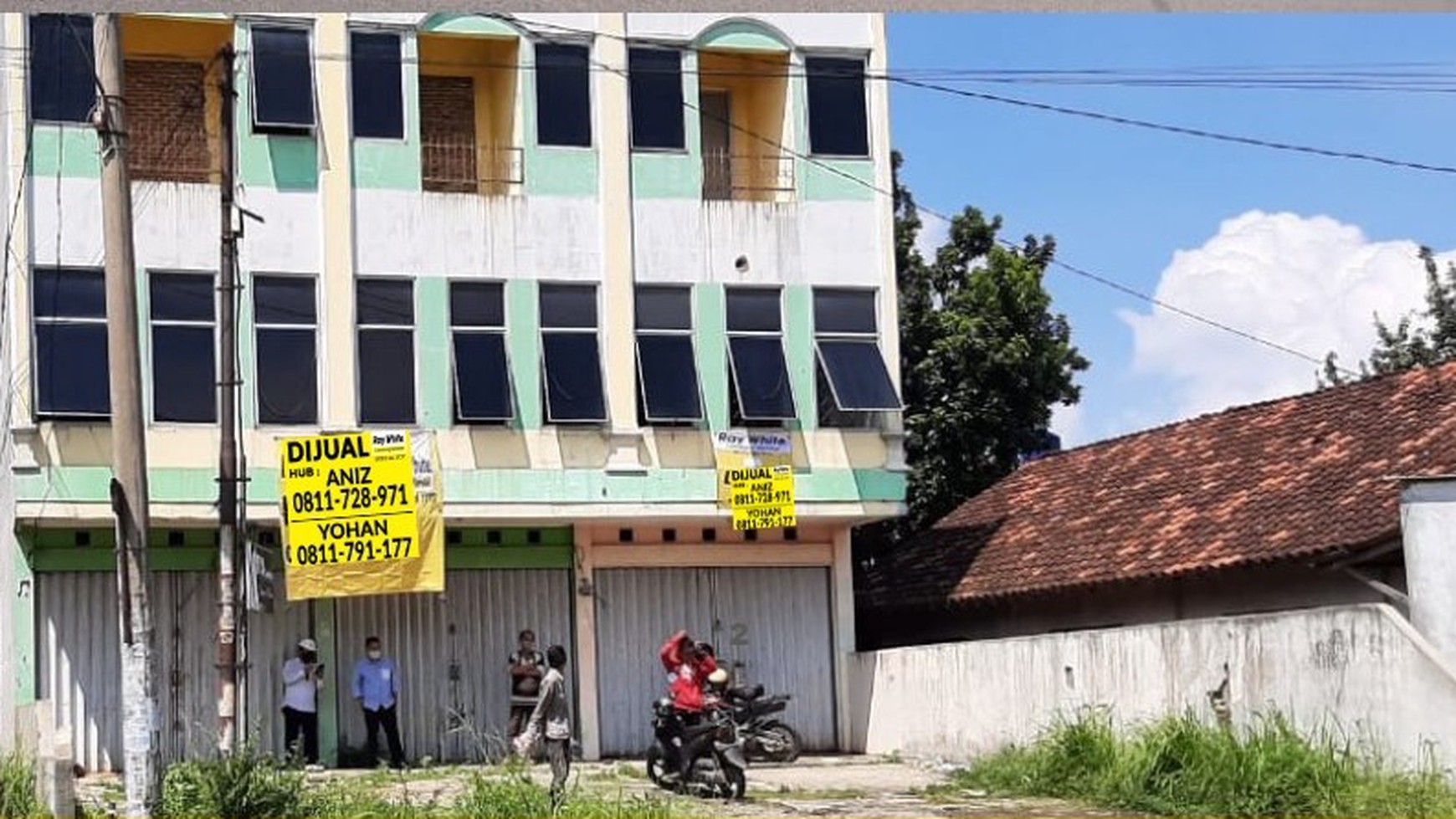 dijual ruko 3 pintu 3 lantai murah tanjung senang 