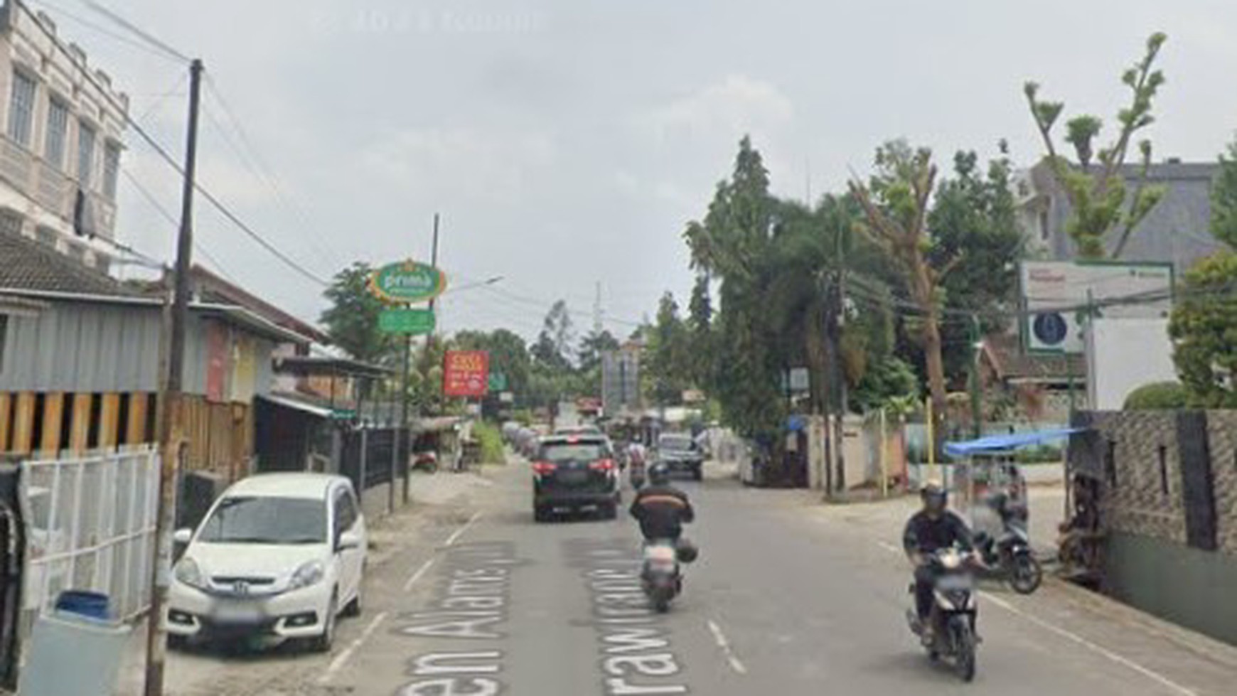 dijual tanah bonus bangunan way halim