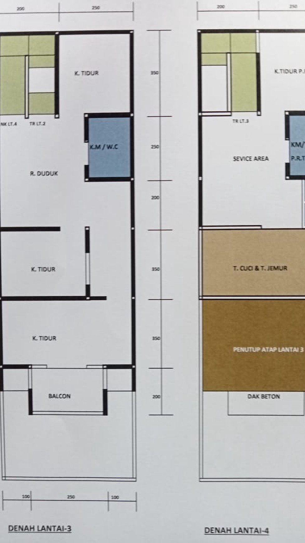 Rumah bagus dan murah gandaria dekat Taman Radio dalam, jaksel