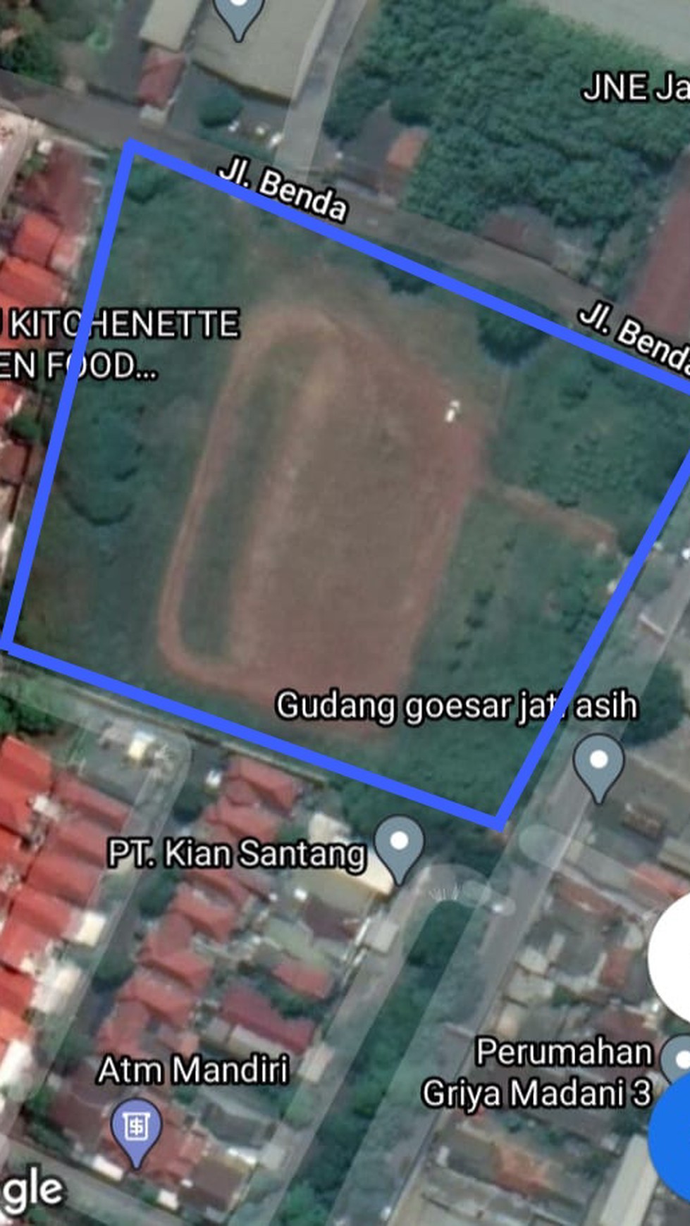 DIJUAL TANAH DI JATIASIH BEKASI